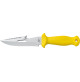 Sub 12GG knife - Inox - Yellow Color KV-ASUB12GG-Y - AZZI SUB (ONLY SOLD IN LEBANON)